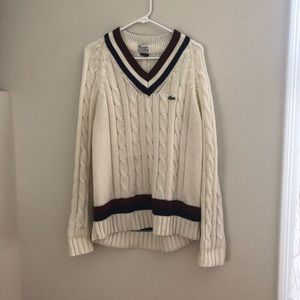 Vintage and totally cool Lacoste sweater!